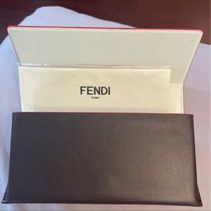 Authentic Fendi sunglasses/eyeglass case